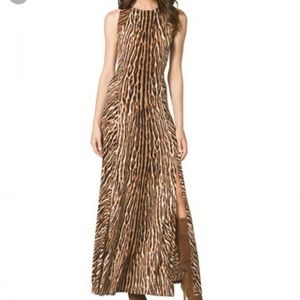 Michael Kors tiger maxi dress